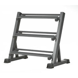 DumbbellRack_Base.jpg Rubber Hex Dumbbells w/ Chrome Ergo Grips